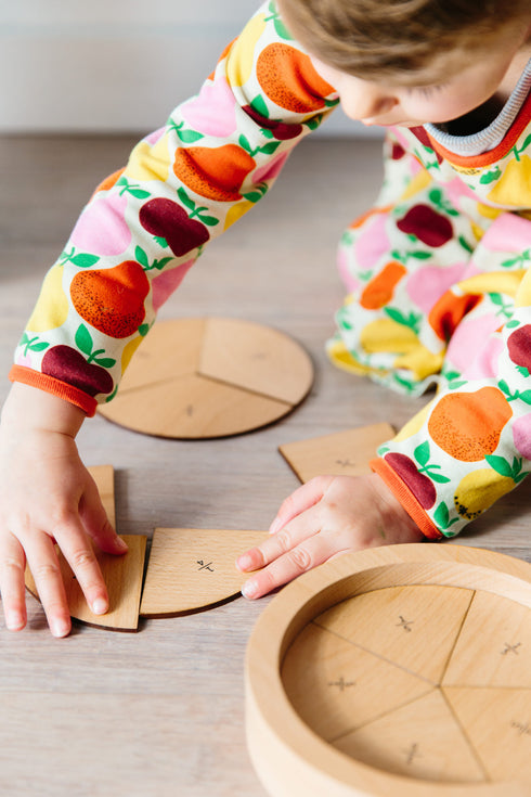 THE FRECKLED FROG - Learning Fractions - A Math Puzzle
